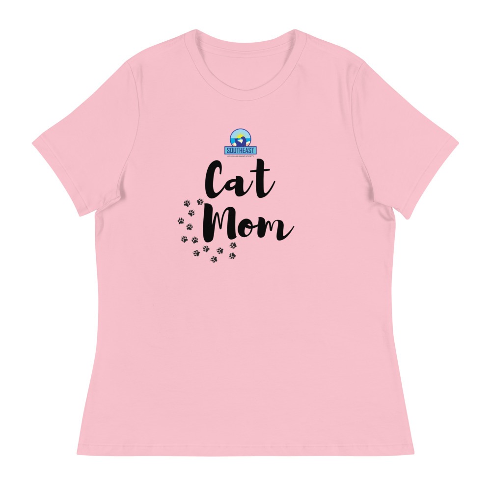 SEVHS Cat Mom Relaxed T-Shirt - Southeast Volusia Humane Society