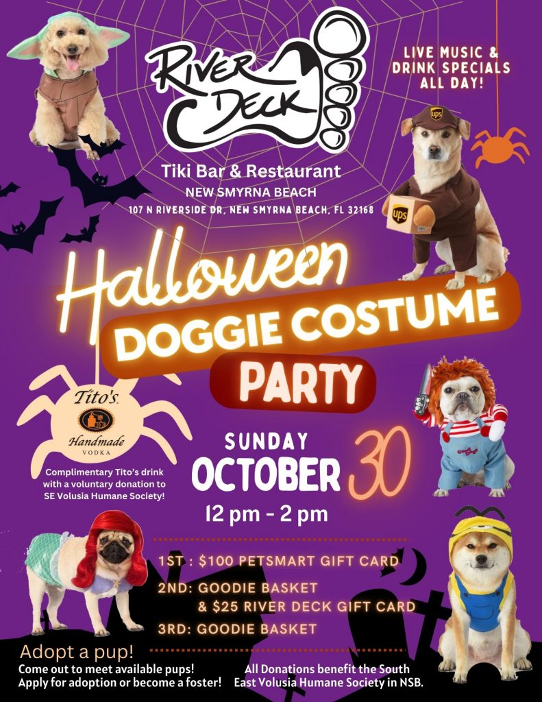 Southeast Volusia Humane Society Halloween Doggie Costume Party